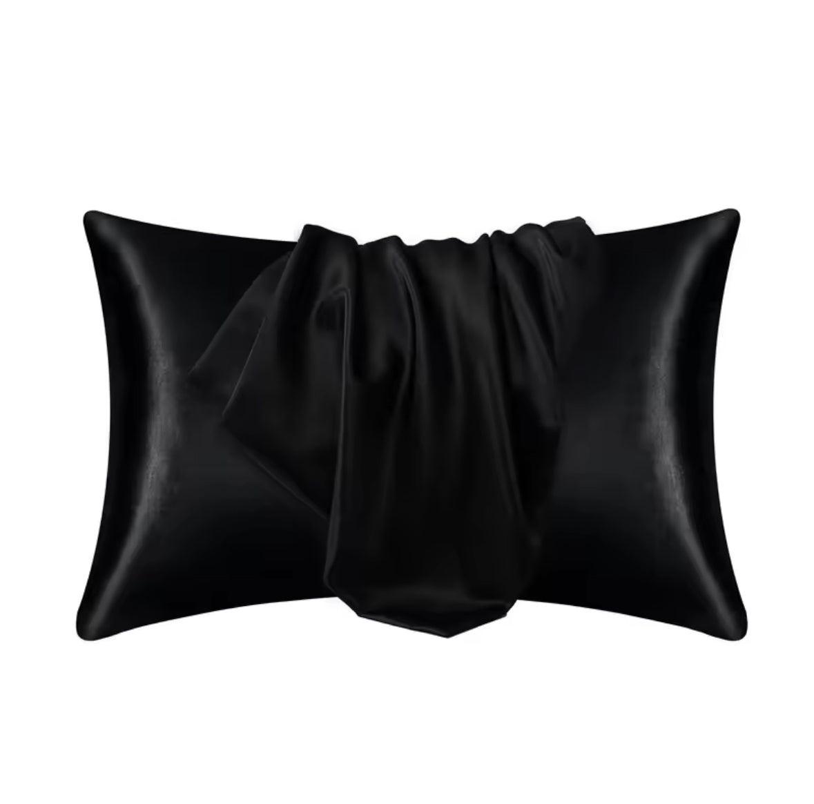 Silk Pillow Case- Black