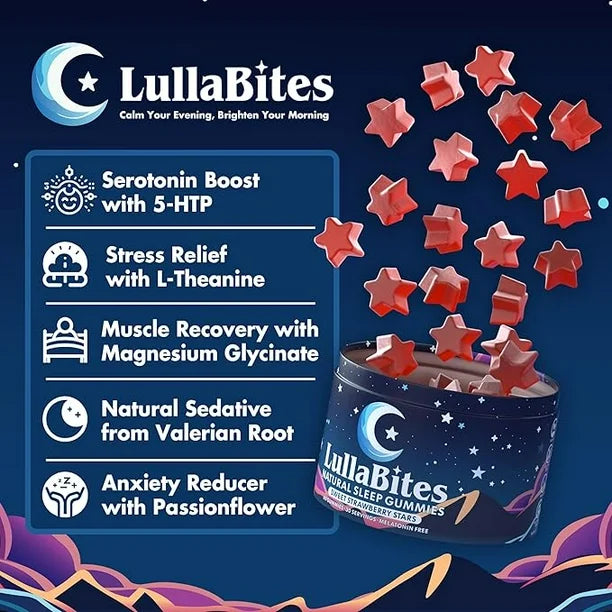 LULLABITES - NATURAL SLEEP GUMMIES