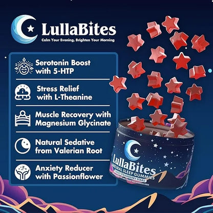 LULLABITES - NATURAL SLEEP GUMMIES