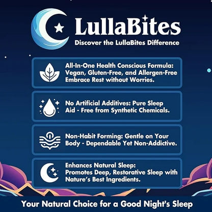 LULLABITES - NATURAL SLEEP GUMMIES